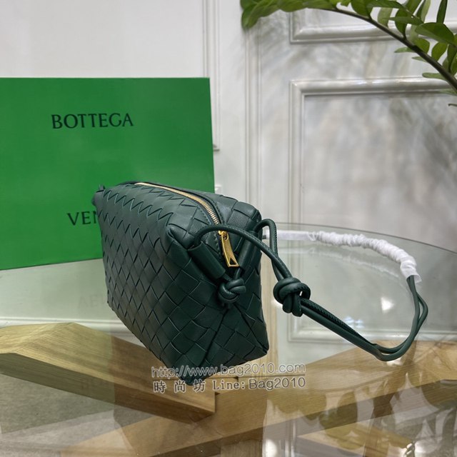 Bottega veneta高端女包 98091 寶緹嘉新款編織小方包 BV經典款手工編織小號肩背女包  gxz1340